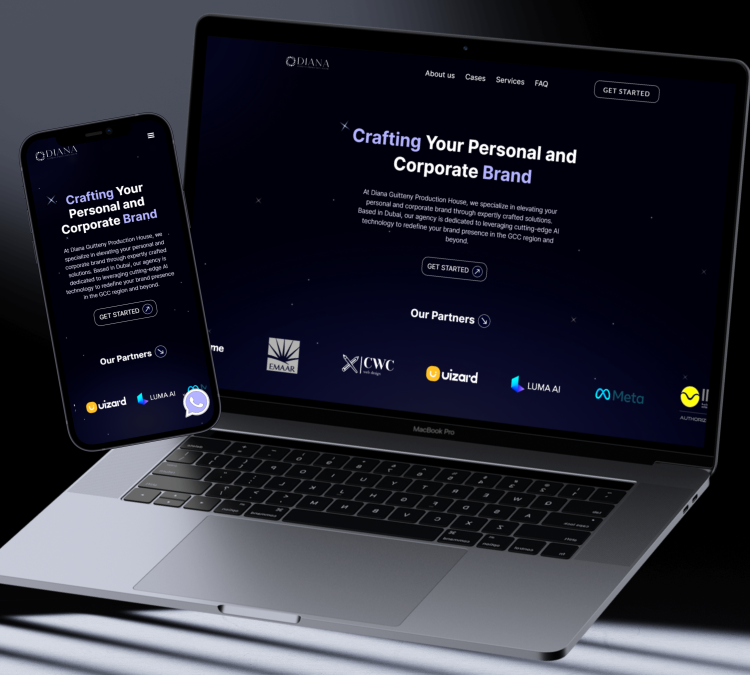 Diana Guitteny landing page