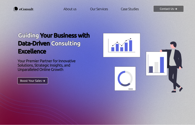 Econsult landing page