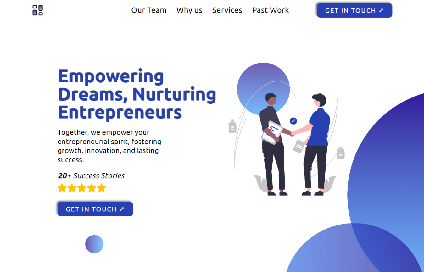 EntreMind landing page