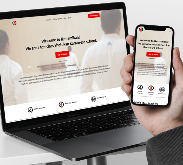 Ikenamikan.nl website