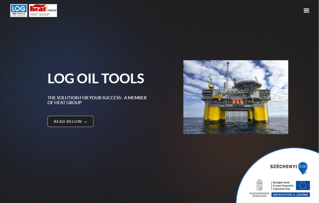 LogOilTools.hu website