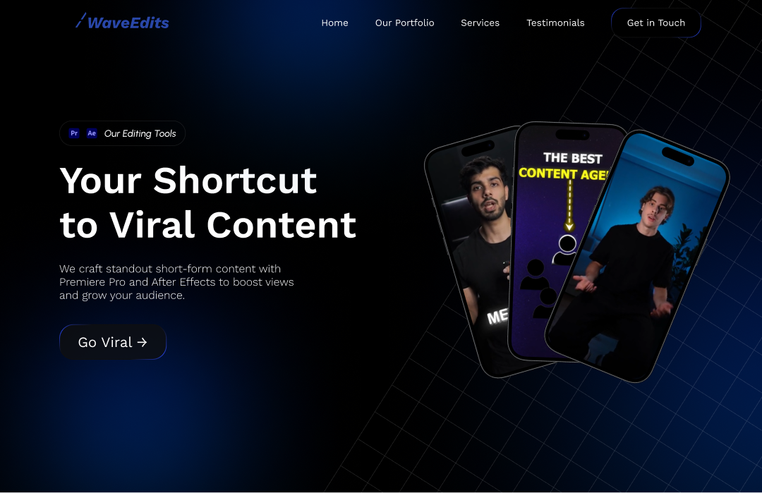 BrandBoost Landing Page Design