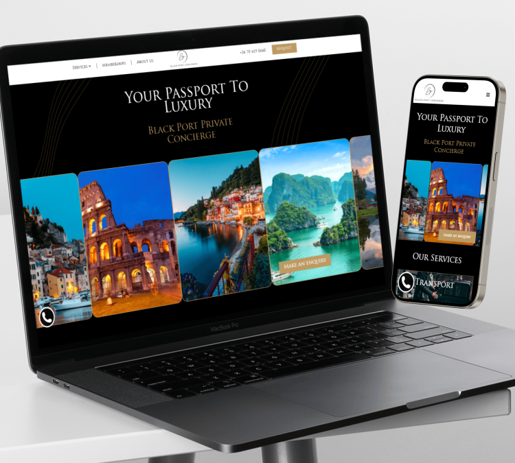 BlackPortConcierge.com Website
